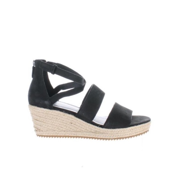 Eileen Fisher Shoes - Eileen Fisher Wali Black Espadrille Sandal